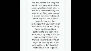 love story in cafe part 3