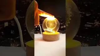 3D Crystalball |Globe lamp |London Wheel |The London eye #crystalball #shorts #showpiece #gift