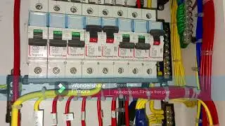 3- PHASE DB BOARD #RYB 3PHASE SECTION 40A ISOLATOR ,40 AMPS RCCBWITH MCB
