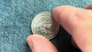 2013 D GREAT BASIN QUARTER: THE MINT MARK D REPRESENTS THE DENVER MINT