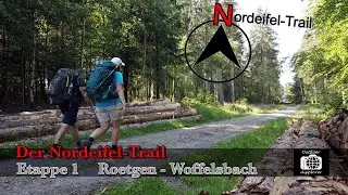 HIKING - Der Nordeifel-Trail.  Etappe 1 Roetgen - Woffelsbach