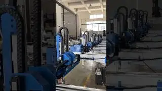 Modern Factory Machines in Action