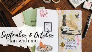PLAN WITH ME [Bullet journal setup for September & October 2020]