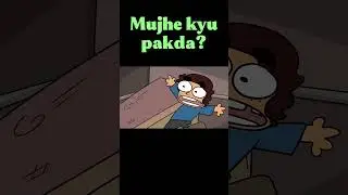 Jab 5 minute ki neend mein puri horror movie chal jaye! #AnimationIndia #FunnyHorror #Relatable