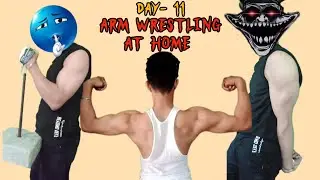Day - 11| Arm wrestling training at home #homeworkout #armwrestling #live #viral #fitness #trending
