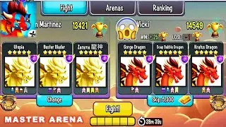 NEW! WAX Dragon, MASTER ARENA 3 | DRAGON CITY Gameplay 2021! 😍