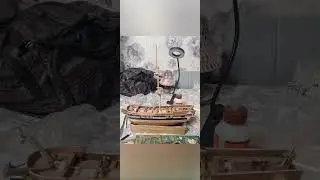 Hms president, wooden model