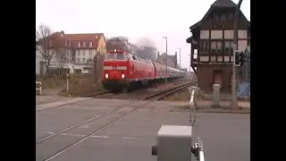 U-Boot 219 084 -1 Erfurt - Quedlinburg - Thale