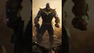 what if Thanos had gun in Avengers fight #thanos #marvel #endgame #trending #transformation #mcu