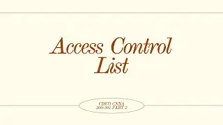 Konfigurasi Access Control List 2 Router