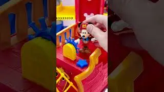 Satisfying Miniature Micky Mouse Pirate Ship Adventure ASMR #asmr #shortvideo #mickey
