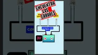 Circuitos en Problemas: ¿Puedes Encontrar los Errores?