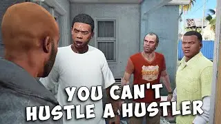 GTA 5 - Trevor, Franklin and Lamar buy drugs on Grove street | 