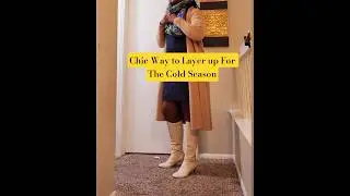 Cold season? Don&rsquo;t overdo it.Add this for a stylish and expensive look with a unique finish #styleit