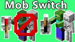 Mob Switch | Eazy Tutorial | Minecraft 1.20+