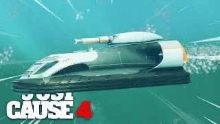 Just Cause 4 - WORKING SUBMARINE FROM THE GALLEON & HOVERCRAFT CHALLENGE!