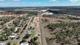 Talwood QLD drone view