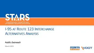 I-95 and Route 123 Interchange STARS Safety and Operational Improvements Study