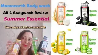 Mamaearth Rice Water Bodywash |Mamaearth Vitamin C Bodywash|All 4 Bodywash  Review