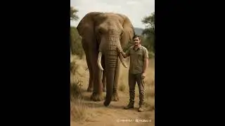 Elephant and Man #elephant #elephantcartoon #elephantvideo #elephantlove