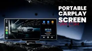 25HOURS Portable CarPlay Screen Review: 10.26