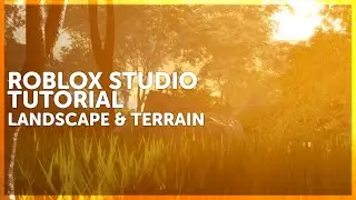 Advanced Roblox Studio Tutorial | Creating Showcase Level Terrain/Landscape