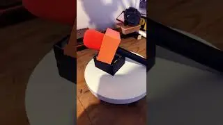 Dollar tree light bulb box made to be a mic cover for a logo.