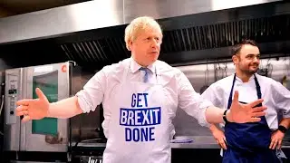 'First breakfast, then Brexit': Johnson revels in election victory