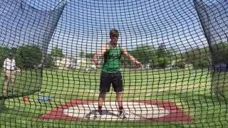 Kilian Lewis, Discus, 2016 NYS Section V Championships, 5/28/16