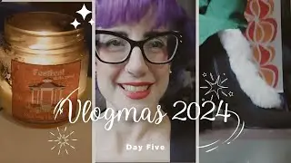 Nail Painting and Fluffy Boots | Vlogmas 2024 - Day 5