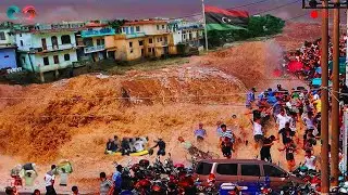 LIBYA Is Submerged! Scary Video And Types Natural Disasters STORM, Flood Caught On Camera iIn LIBYA