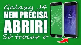 COMO TROCAR SÓ O VIDRO DO J4 FÁCIL! MELHOR DICA!! #EDYCOMPCEL #TROCADEVDROS
