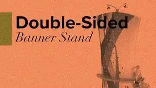 Double-Sided Banner Stand