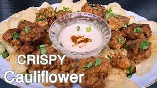 Perfectly Crispy Fried Cauliflower in Minutes |Quick and easy recipe 