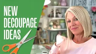 Transform Thrift Store Gems with Decoupage l Sonnet’s Maker’s Box