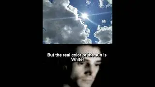 The Real Color of the Sun 💀⚰️  #science #space #planet #nasa #universe #solar #sun