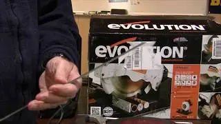 Evolution Rage 4 Metal Chop Saw Setup and Extension Fence (Part 1)