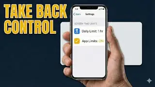 Set Screen Time Limits in 10 Minutes (iPhone + Android Setup)
