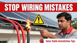Solar Wiring Mistakes Every Homeowner Must Avoid in Solar Setup