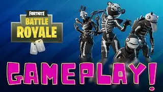 New Fortnite Skull Squad Pack Gameplay!