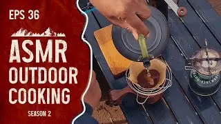 ASMR Outdoor Cooking Eps 36 - V60 Coffee at 1800 MDPL with Mount Sindoro in the Background