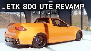 ETK 800 Ute Revamp Showcase