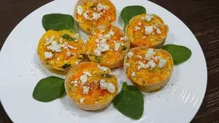 EGG AND CHEESE TORTILLA CUPS | TORTILLA BREAKFAST CUPS | READY IN 15 MINUTES