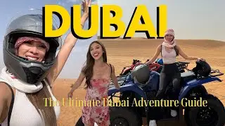 DUBAI VLOG 🌆 | Burj Khalifa, Dubai Mall, Desert adventure (quad biking, falcon), Atlantis & St Regis