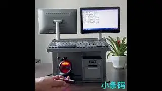 ZHUOYS New 2d desktop barcode scanner handsfree barcode scanner ZYS 8206