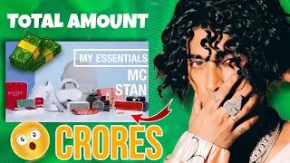 Mc Stan My Essentials Things All Products Price | Mc Stan GQ Interview | Mehfeel Album 2024 Update