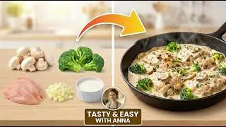 Creamy Chicken Broccoli Pasta | Easy One Pan Dinner