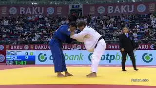 Hidayat HEYDAROV 🇦🇿 🆚️ Shakhram AHADOV 🇺🇿 | полуфинал /-73кг | Большой Шлем Баку 2023
