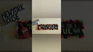 🎉New Year Board Decoration ideas🎉 | #viral #shorts #trendingshorts #newyear #boarddecoration#board