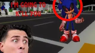 SUMMONING SONIC.EXE IN ROBLOX BROOKHAVEN (GONE WRONG)